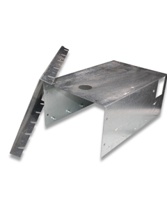 Feed column + trough guide rail + cover f/Caravan V20